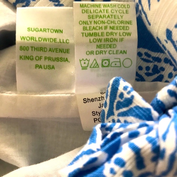 Lilly Pulitzer fox print dress - excellent condition! Size 10 - Picture 10 of 11